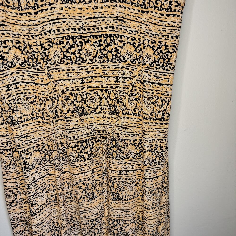 Vintage Studio I Petite Paisley Print Button Front Sleeveless Maxi Dress 8P - Picture 8 of 9
